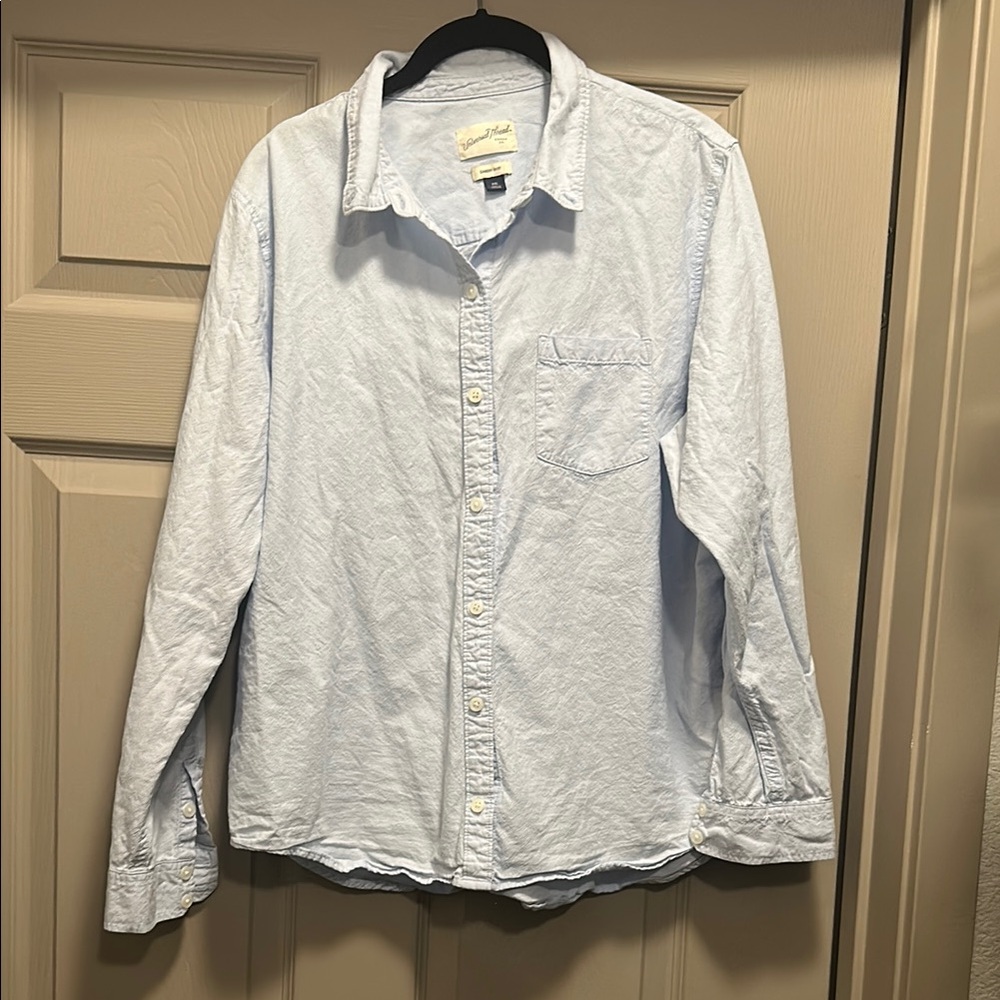 Women’s Light Blue Camden Shirt button up